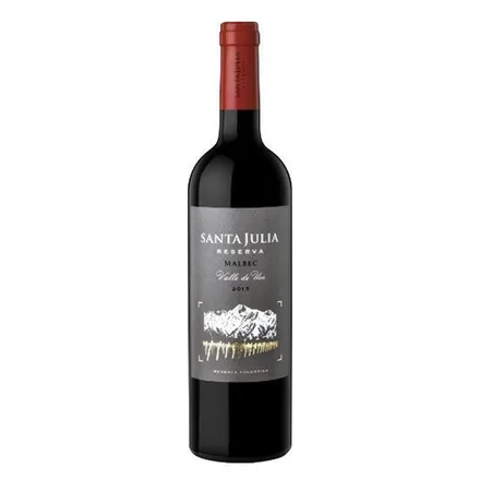 Vino Argentino Tinto Santa Julia Reserva Malbec 750ml