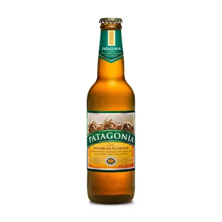 Cerveza Patagonia Bohemian Pilsen Botella 355ml