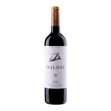 Vino Balbas Crianza 18 Tempranillo 750ml