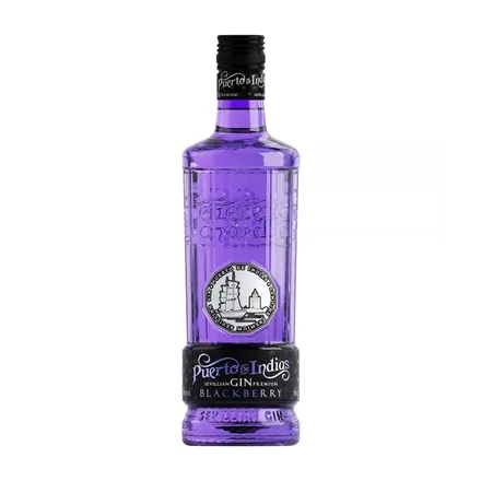 GIN PUERTO DE INDIAS BLACKBERRY 1LITRO