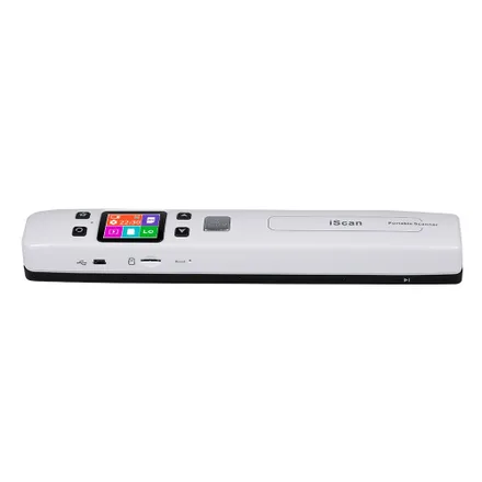 SCANNER DE MAO ISCAN PORTÁTIL 1050DPI JPEG/PDF HD LCD BRANCO