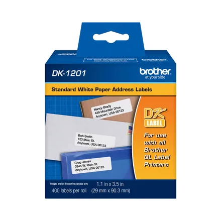 Cinta Etiquetadora Brother Dk1201
