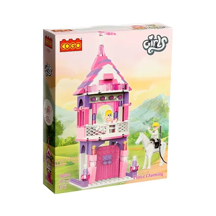 Juguete Construccion Cogo Girls 3269 Prince Charming 167 Piezas