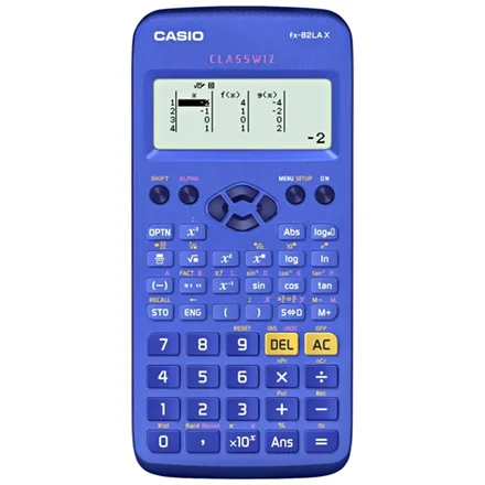 Calculadora Cientifica Casio Fx 82LA Bu Con 275 Funciones