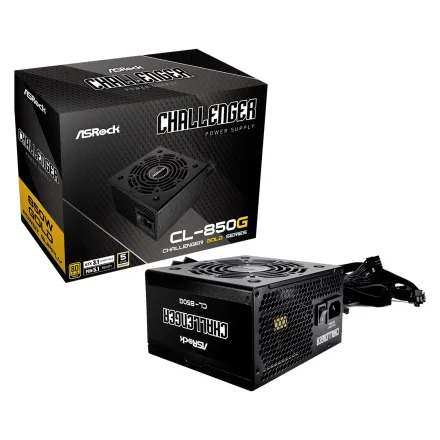 Fonte Asrock Challenger Cl Atx 80 Plus 850g
