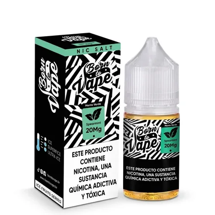 Born To Vape Liquid Spearmint 35MG 20MG 30ml