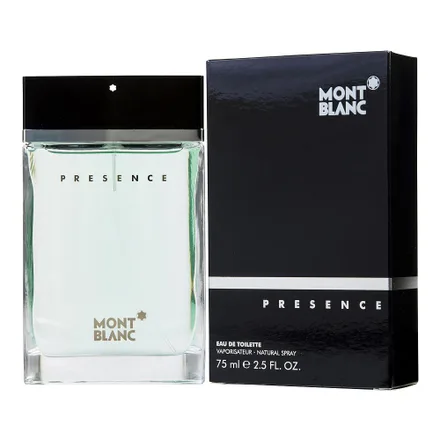 Perfume Mont Blanc Pressence Eau Toilette Masculino 75ml
