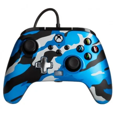 Controle Powera Enhanced Wired Metallic Camo Xbox Pwa 2508
