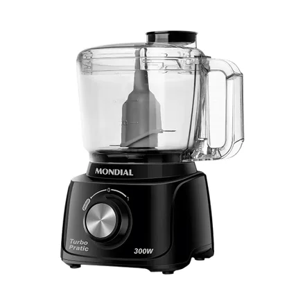 Mini Procesador Alimentos Mondial Mp 16 Turbo Pratic
