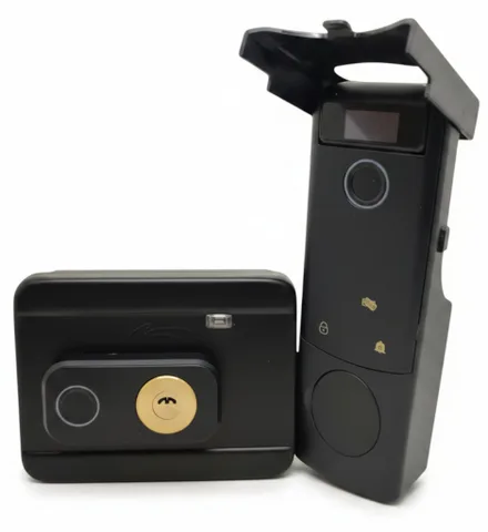 Fechadura Digital S812 6 Tuya Senha Cartao Chave IP65