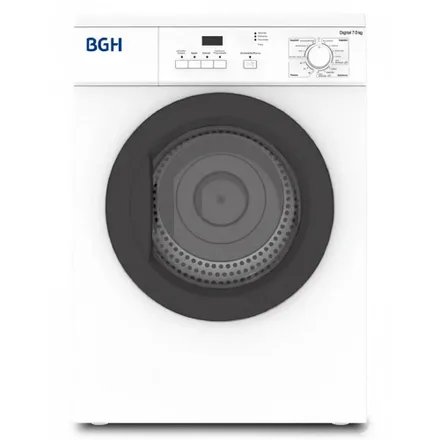 Secarropas BHG BDF07W24PY Carga Frontal 7KG 220V - Blanco