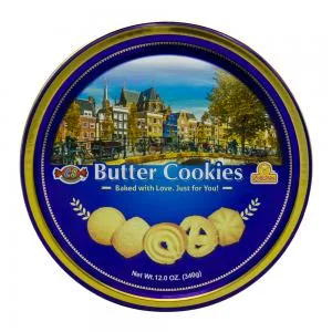 Biscoito Amanteigado Las Delicias Tradicional Lata 340g