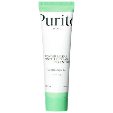 Creme Facial Hidratante Purito Seoul Wonder Releaf Centella Cream Unscented 50ml