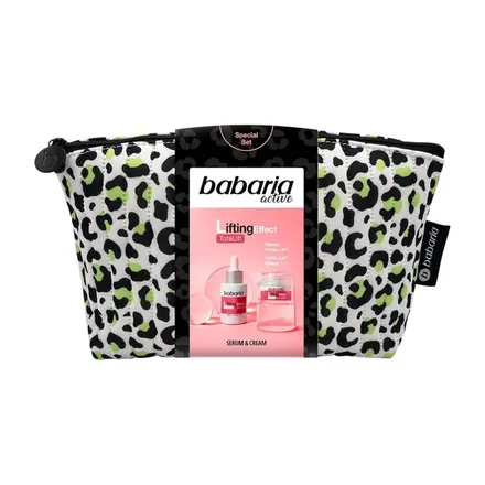 BABARIA ACTIVE LIFTING EFFECT CREAM FACIAL+SERUM