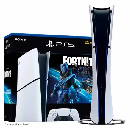 PS5 Slim Fortnite Cobalt Star Cfi 4K Digital 1TB