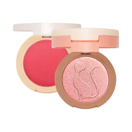 Blush Cat 2 In 1 Piece Of Cake Highlighter Cherry Sweet Gr