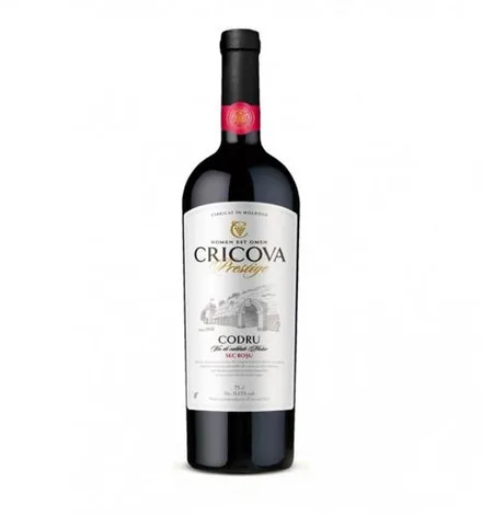 Vino Cricova Prestige Codru Cabernet Sauvignom Merlot 750ml