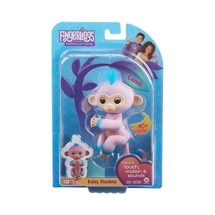 Figura Interactiva Fingerlings Baby Monkey Candi 3722