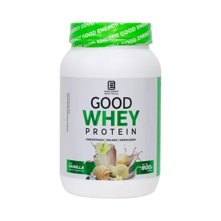 Suplemento Good Energy Whey Protein Iso Vainilla 900 Gr