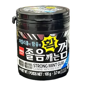 Chicletes Acucar Wang Menta Forte Pote 105g