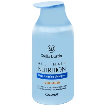 Stella Dustin Shampoo All Hair Nutrition Collagen Coconut 500ml