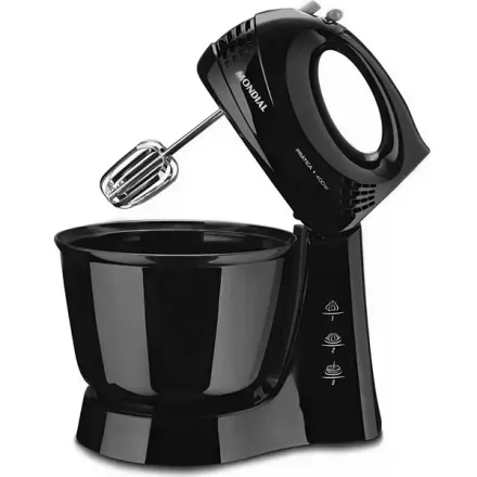 Batedeira Mondial Pratica 44 3 Velocidade Turbo 400 Watts 50