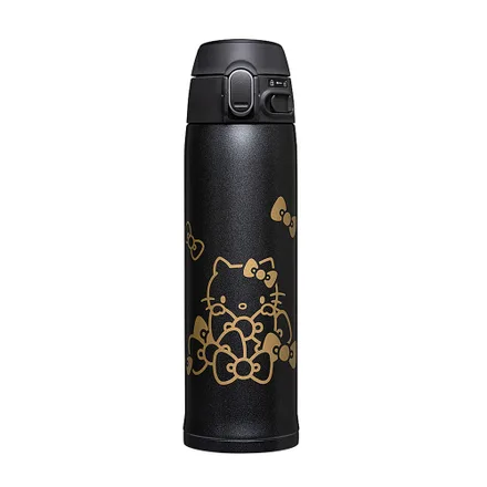Garrafa Termica Zojirushi Hello Kitty Preto 480ml
