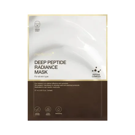 Mascarilla Facial Medicube Deep Peptide Radiance 27ml