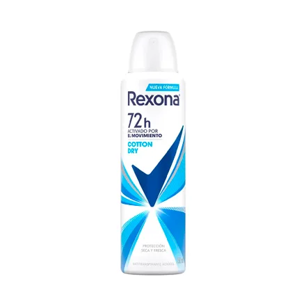 Desodorante Rexona Cotton Dry 72 150ml