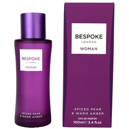 Bespoke Perfume London Spiced Pear Warm Amber Eau Parfum 100ml