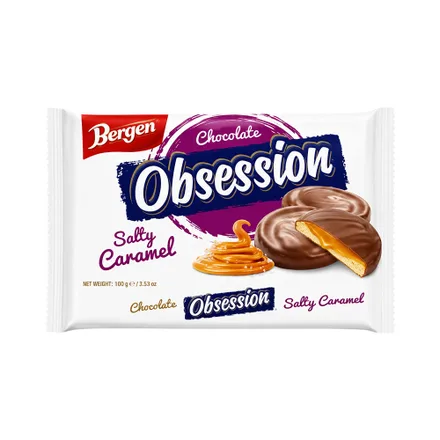 Galletita Bergen Obsession Salty Caramel 110g