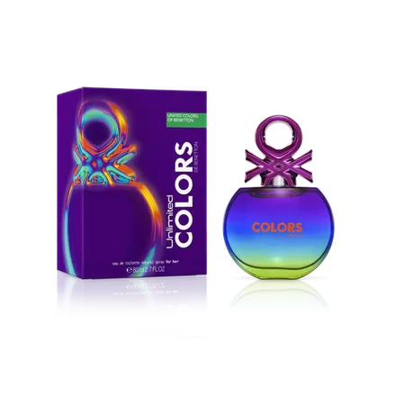 Benetton Perfume Colors Unlimited Her Eau Toilette 80ml