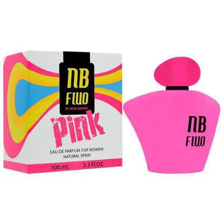 Perfume Brand Fluo Pink Eau Parfum Femenino 100ml