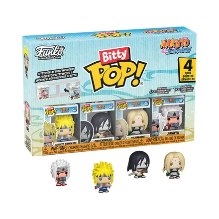 Funko Bitty Pop Naruto Team 2 Tsunade Minato
