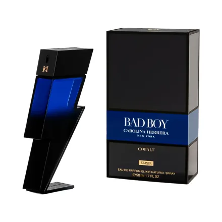 Perfume Carolina Herrera Bad Boy Cobalt Elixer Edp Masculino 50ml