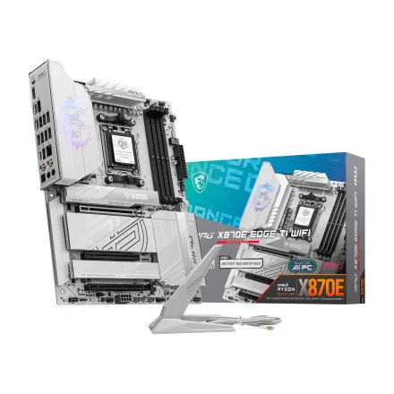 Placa Mae Msi Mpg Edge Ti Ddr 5 Socket AM5 Chipset X870 Atx