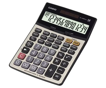 Casio Calculadora Dj 240D Plus