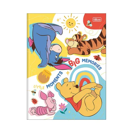 Cuaderno Universitario Tilibra Pooh 80 Hojas Surtido 1 Pieza