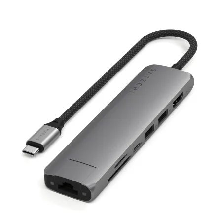 Satechi Hub St P7SM 7IN1 Slim Multiport Adapter Ethern