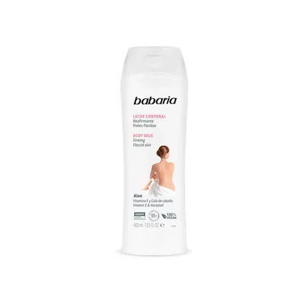 Babaria Leche Corporal Pieles Flacidas Aloe 400ml