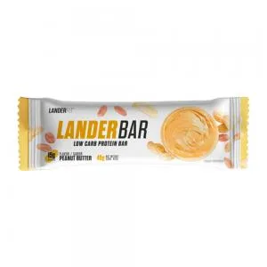 Barra Proteina Low Carb Landerfit Amendoim 45g