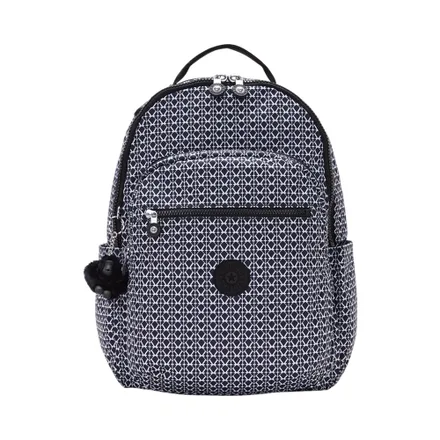 Mochila Kipling Seoul Signature Print