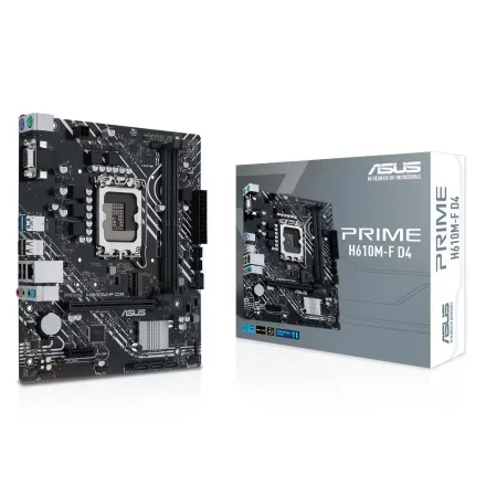 Placa Mae Prime D4 Socket Lga 1700 Chipset H610 Ddr 4 Atx