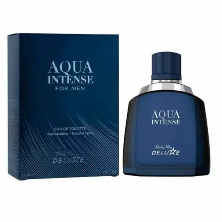 Perfume Shirley May Deluxe Aqua Intense Eau Toilette Masculino 100ml