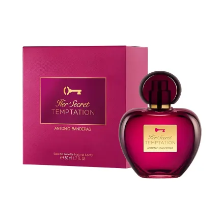 Perfume Antonio Banderas Her Secret Temptation Edt Femenino 50ml