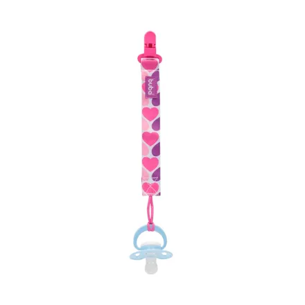 Prendedor Chupete Buba 7482 Corazon