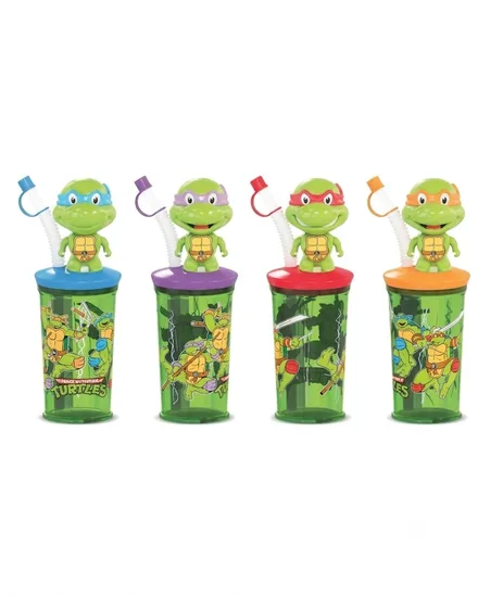 NICKELODEON VASO C/GOLOSINAS TORTUGAS NINJA BRICK