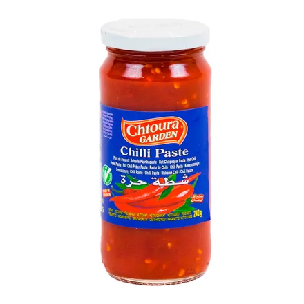 PASTA DE PIMIENTA CHILLI CHTOURA GARDEN 240GR