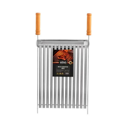 Parrilla Estandar Argentina Grilazer Acero Inoxidable 40