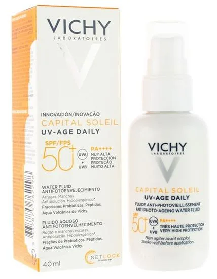 Creme Protetor Solar Vichy Capital Soleil Uv Age Daily Spf 50 Plus 40ml
